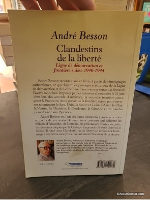 Clandestins de la liberté - Ligne de démarcation et frontière suisse 1940-1944 d'André Besson