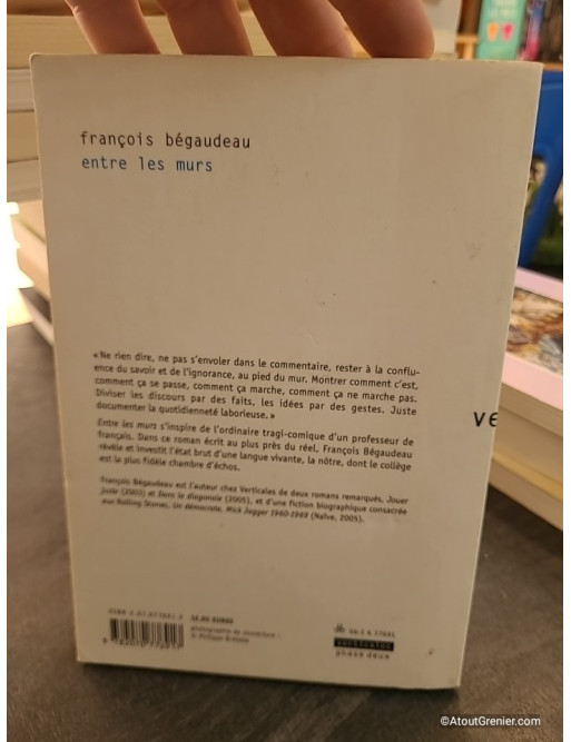 Entre les murs de François Bégaudeau