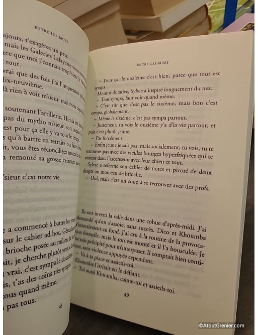 Entre les murs de François Bégaudeau