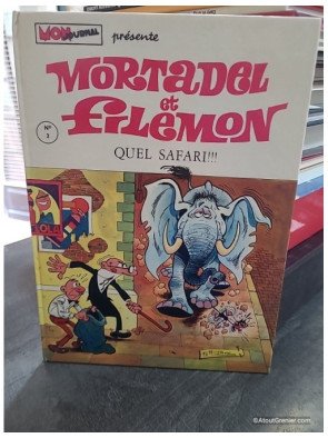 Mortadel et Filémon n°3 - Quel safari !!! - Francisco Ibáñez - EO 1972