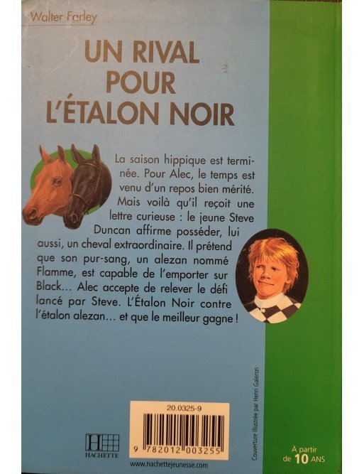 Un rival pour l'Étalon Noir Par Walter Farley