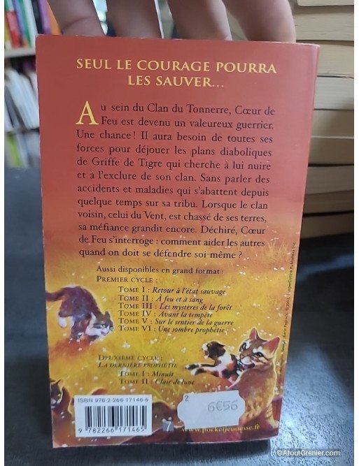 La Guerre des clans (cycle 1), tome 2 : À feu et à sang – Erin Hunter