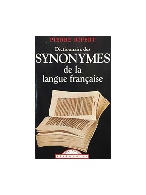 Dictionnaire des synonymes...