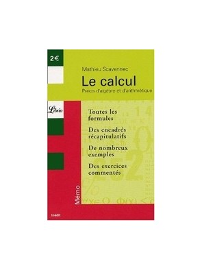 Le Calcul - Précis d...