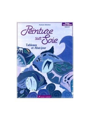 Peinture sur soie -...