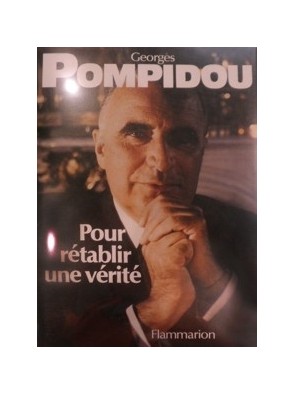 Pour rétablir une verité de...
