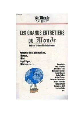 Les grands entretiens du Monde