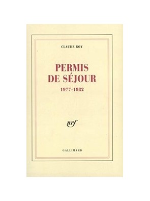 Permis de séjour -...
