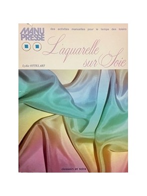 L Aquarelle sur soie de...
