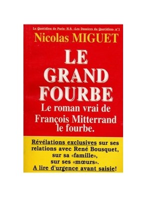 Le grand fourbe François...