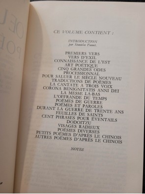 Œuvre poétique Par Paul Claudel