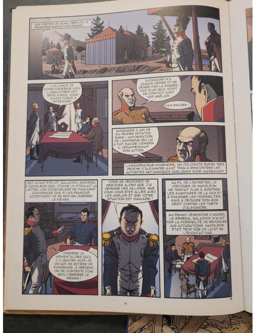 Les incontournables de la littérature en BD. Guerre et paix. Léon tolstoï. Tome 1+2