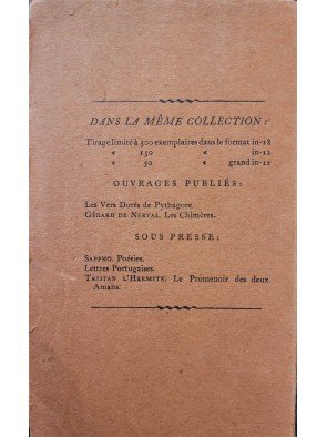 Les vers dorés de Pythagore Par Pythagore