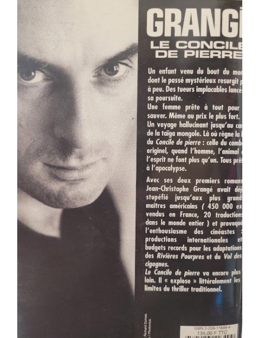 Le Concile de pierre Par Jean-Christophe Grangé