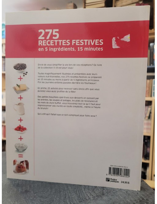 Recevoir simplement en 5 ingrédients, 15 minutes