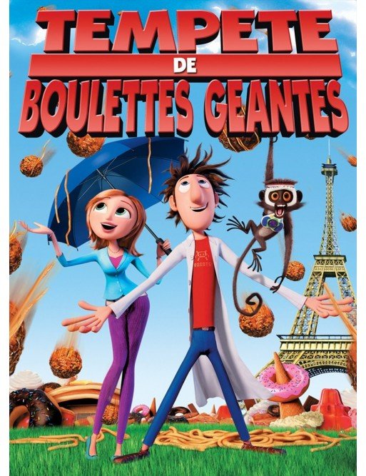 Tempete de boulettes geantes (DVD)