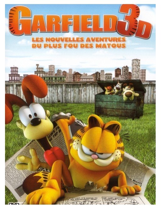 Garfield 3d (les nouvelles aventures du plus fou des matous) (DVD)
