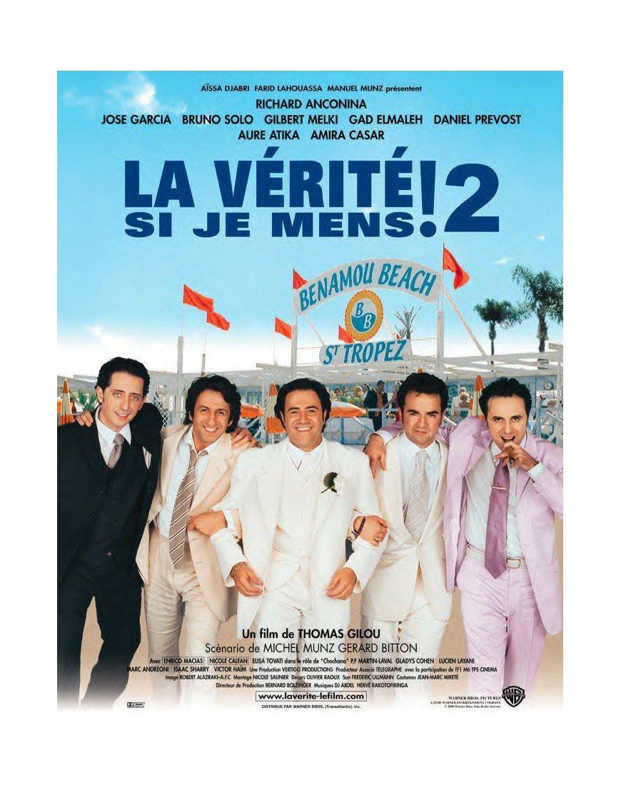 La vérité si je mens! 2 (DVD)