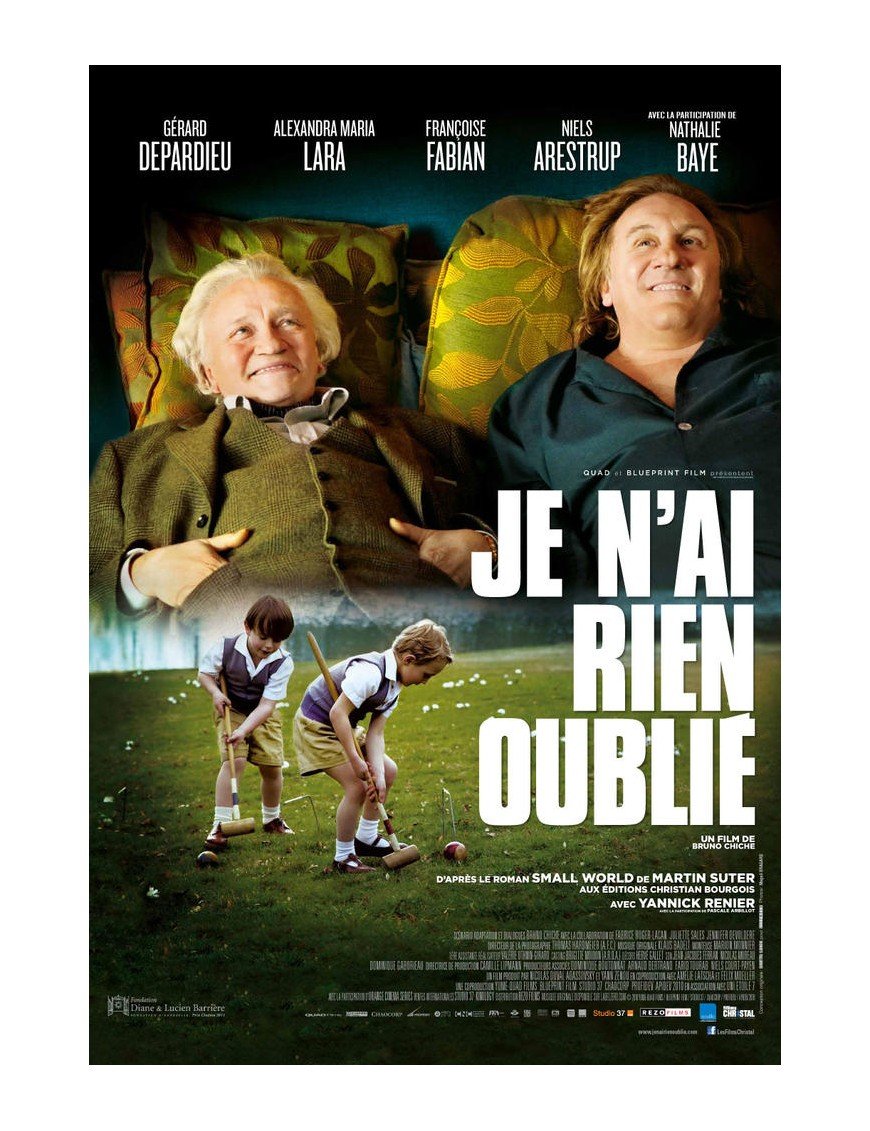 Je n'ai rien oublié (DVD)