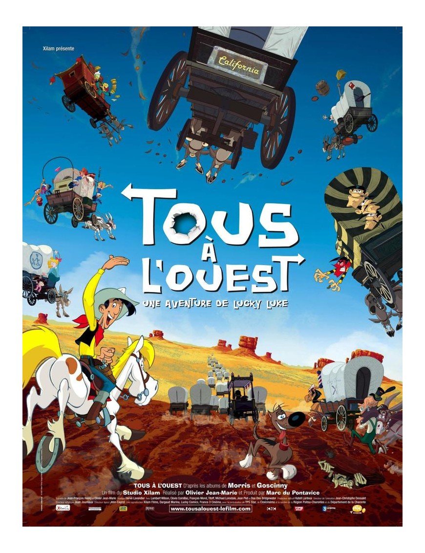 Tous à l'Ouest Lucky Luke (DVD)