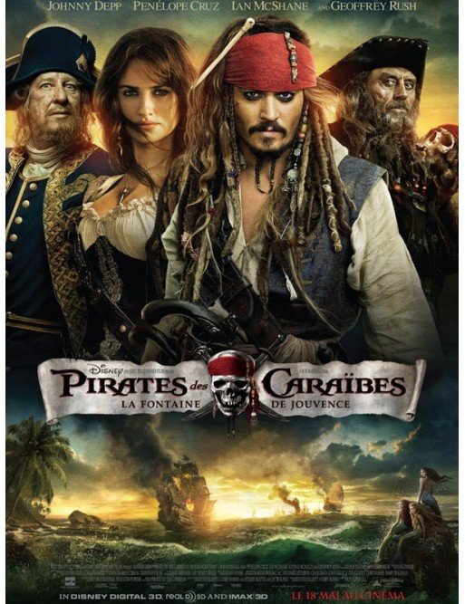 Pirates des Caraïbes : La Fontaine de Jouvence (DVD) Pirates des Caraïbes : La Fontaine de Jouvence (DVD)