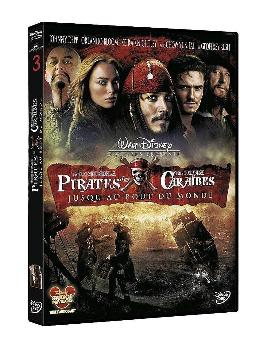 Pirates des Caraïbes : Jusqu'au bout du monde (DVD)