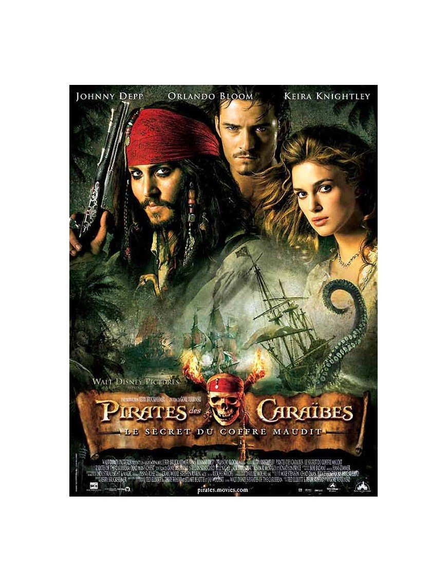 Pirates des Caraïbes : Le Secret du Coffre Maudit (DVD)