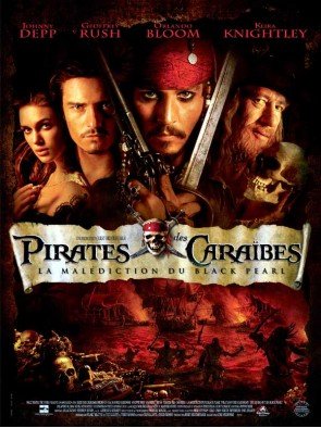 Pirates des Caraïbes : La Malédiction du Black Pearl  (DVD)