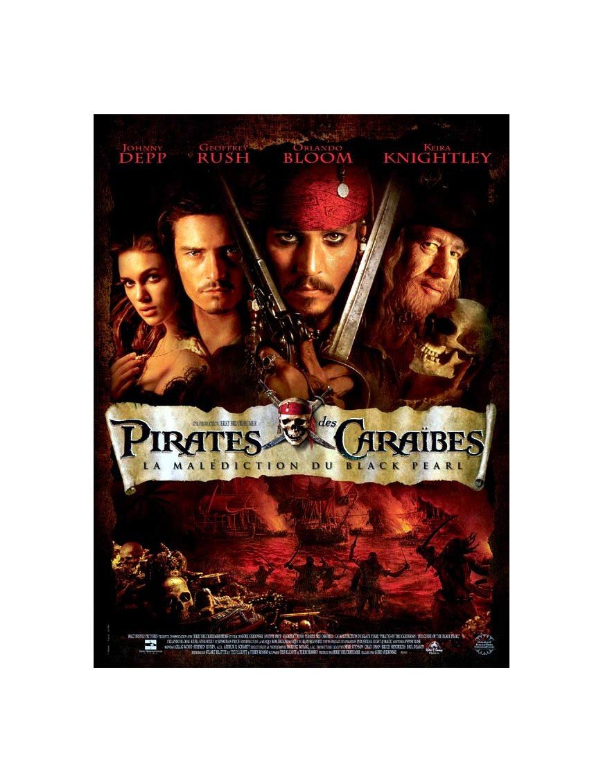 Pirates des Caraïbes : La Malédiction du Black Pearl  (DVD)