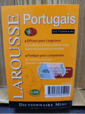 Mini dictionnaire Français-Portugais/Portugais-Français Par Larousse