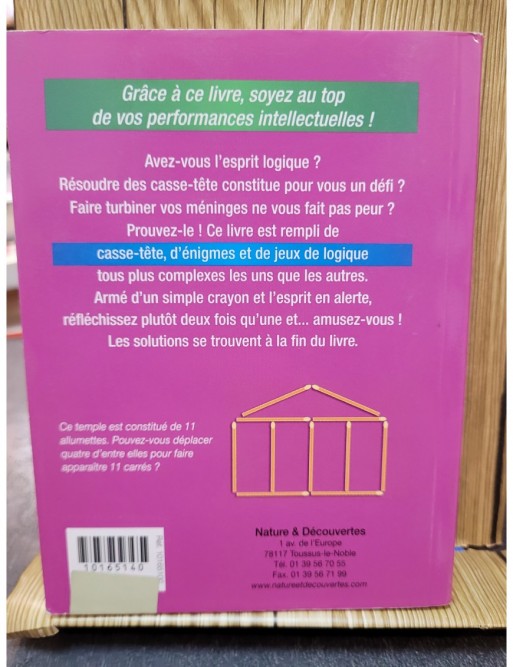 enigmes et casse tete Plus de 400 jeux