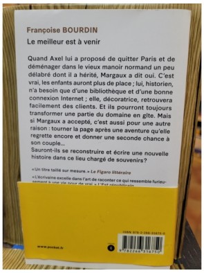 Le meilleur est à venir de Françoise Bourdin