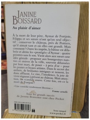 Au plaisir d aimer de Janine Boissard