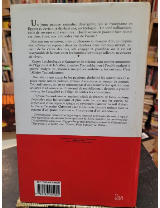 L affaire toutankhamon de Jacq Christian