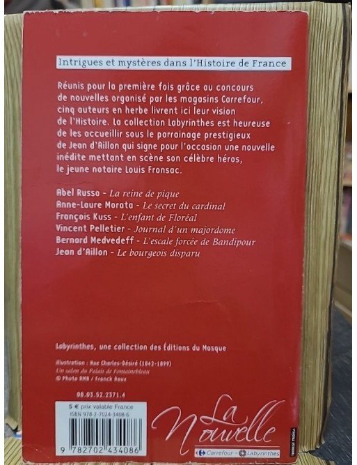 Intrigues et mystères dans l Histoire de France (Carrefour uniquement) de Jean D aillon