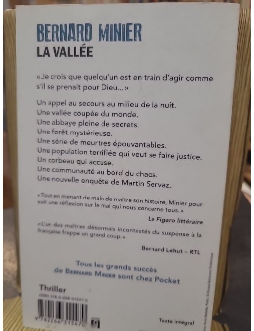 La Vallée de Bernard Minier