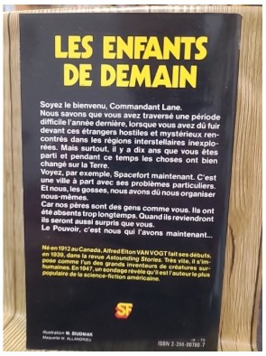 Les enfants de demain d'A.-E. (Alfred Elton) Van Vogt