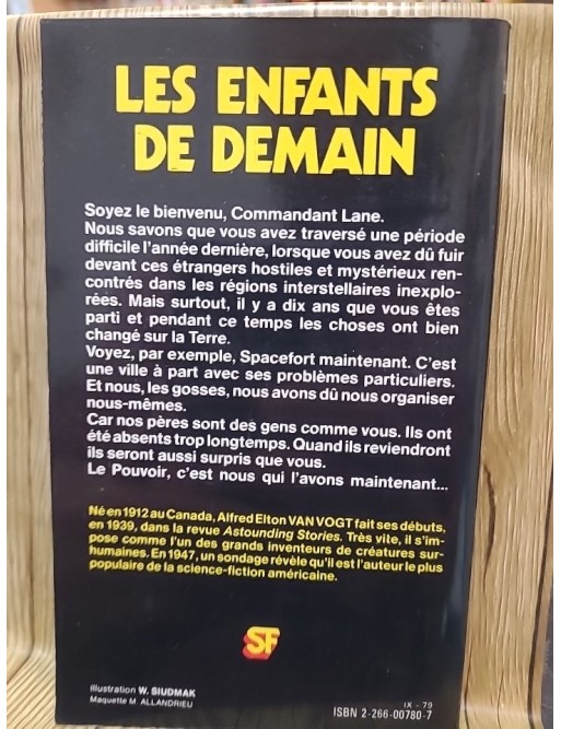 Les enfants de demain d'A.-E. (Alfred Elton) Van Vogt