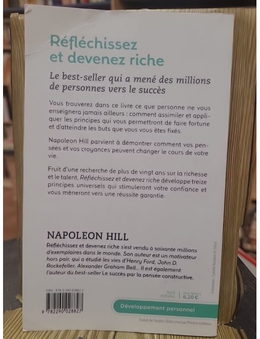 Réfléchissez et devenez riche de Napoleon Hill