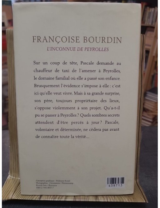 L'Inconnue de Peyrolles de Bourdin Françoise