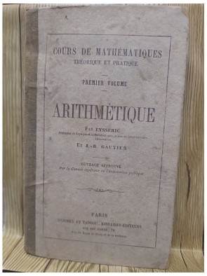 TRAITE D'ARITHMETIQUE 1862