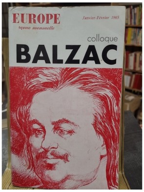 Colloque Balzac d'Europe....
