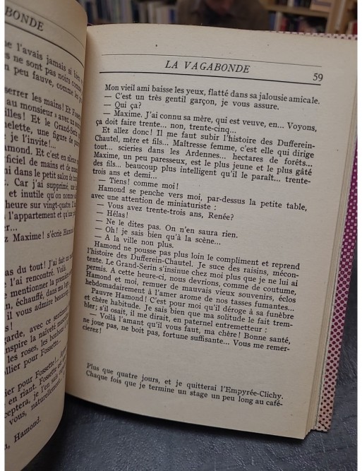 La Vagabonde. Le Livre De Demain.