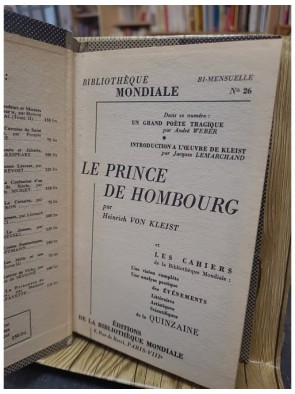 Le Prince de Hombourg de...