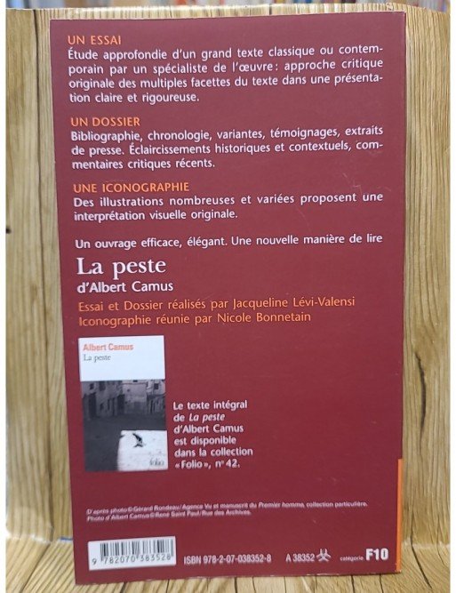 La Peste d'Albert Camus (Essai et dossier)