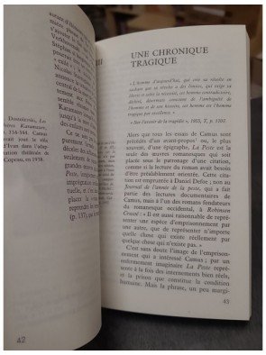 La Peste d'Albert Camus (Essai et dossier)