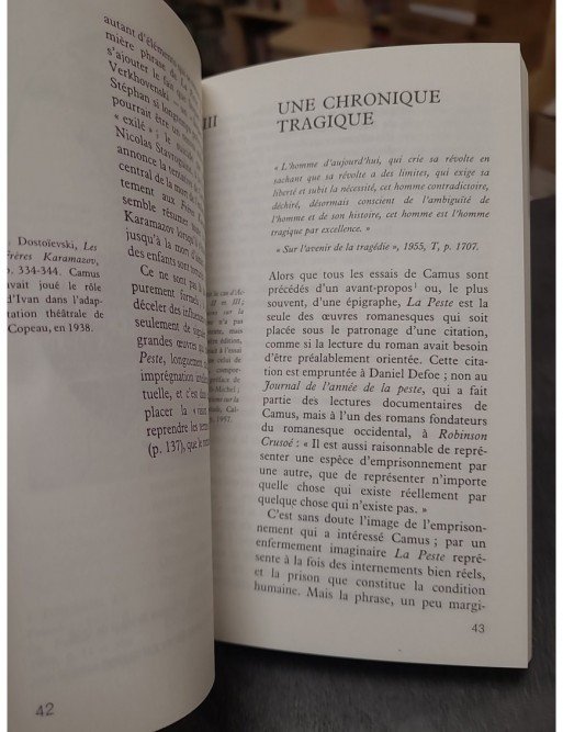 La Peste d'Albert Camus (Essai et dossier)