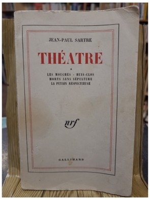 Théâtre Nrf Gallimard 1947...