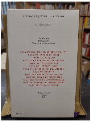 Sagas Islandaises d'Anonymes