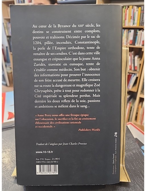 Du sang sur la soie d'Anne Perry